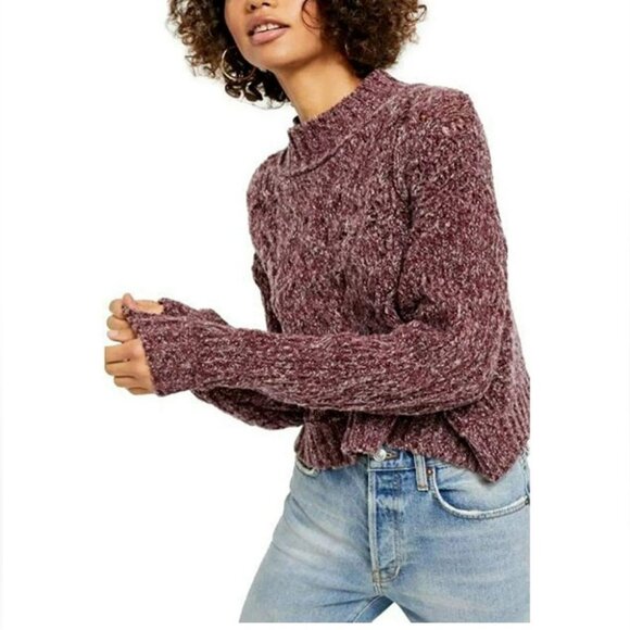 Free People Sweaters - [XS]Free People Chunky Knit Cropped Sweaters